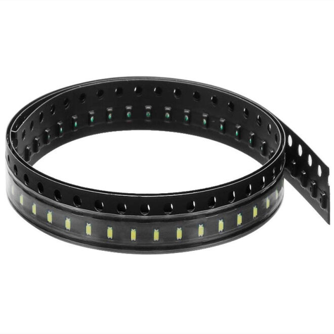 SMD 1206 LED - White - 25 pcs - 2