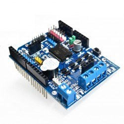 SMD L298 Dual Motor Driver Shield for Arduino - Robotistan