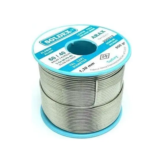Sn60 Pb40 Arax Lehim Teli - 1.3mm 500gr - 2