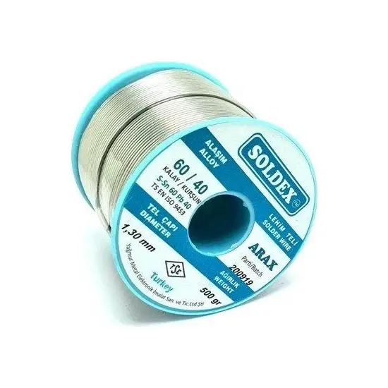 Sn60 Pb40 Arax Lehim Teli - 1.3mm 500gr - 4