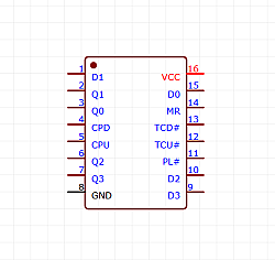 74HC193DR - SOP-16 - 2