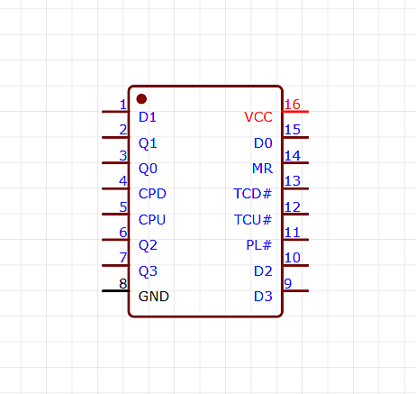 74HC193DR - SOP-16 - 2