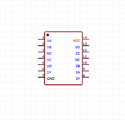 74HC20DR - SOP-14 - 2