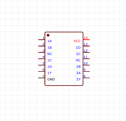 74HC20DR - SOP-14 - 2