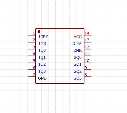 74HC393DR - SOP-14 - 2