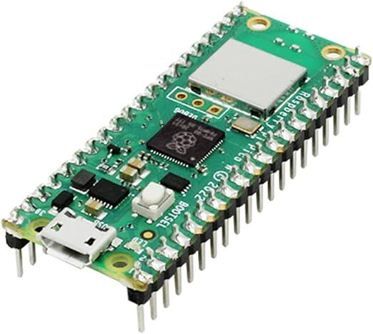 Soldered Raspberry Pi Pico W - 1
