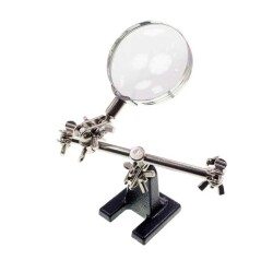 Soldering Iron Stand with Magnifier - 2