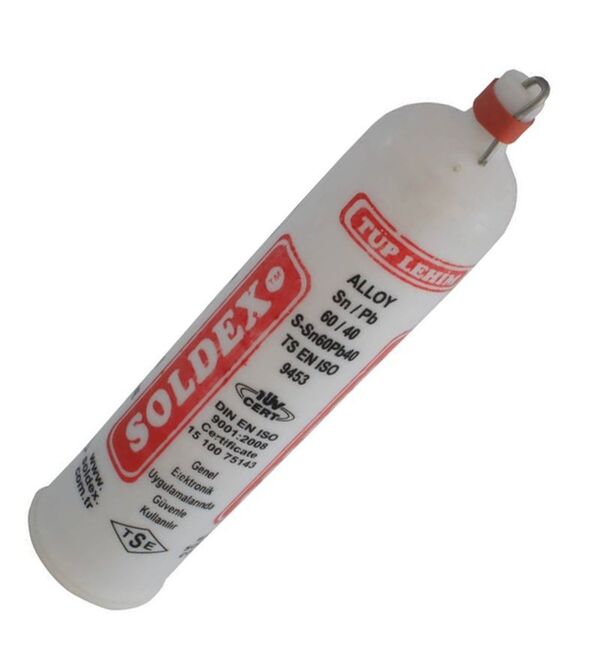 Soldex Sn60 Pb40 Tüp Lehim - 1.2mm 25gr - 2