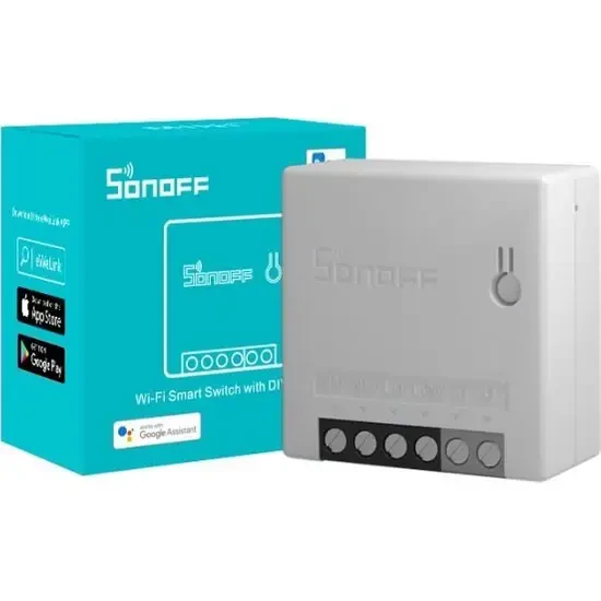 Sonoff MINIR2- Wi-Fi Akıllı Anahtar - Google ve Alexa Uyumlu 