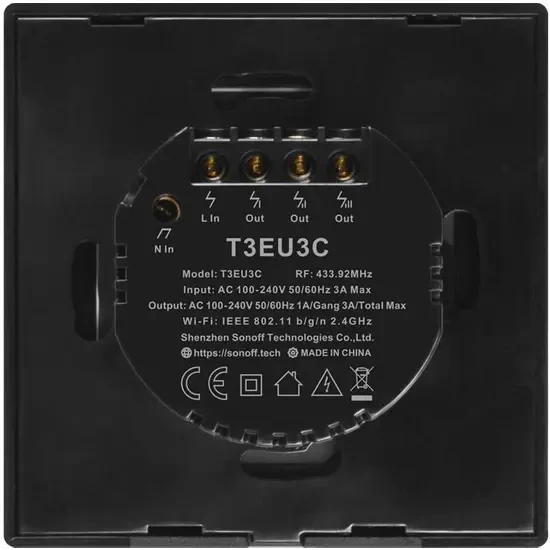 Sonoff T3EU3C - Akıllı Anahtar- Google ve Alexa Uyumlu - 4
