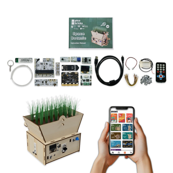 Space Botanic Add-On for PicoBricks for Micro:Bit - 1