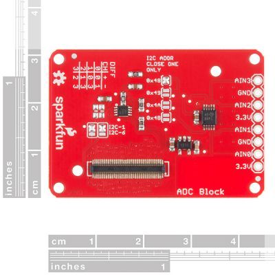 SparkFun Intel® Edison için Blok - ADC - 4