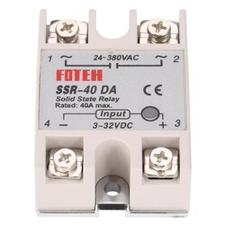 SSR-40DA Katı Hal Rölesi - Solid State Röle (40A) 