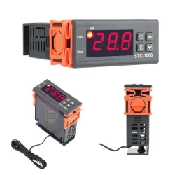 STC 1000 DC12V Çift Kanal Termostat - 4