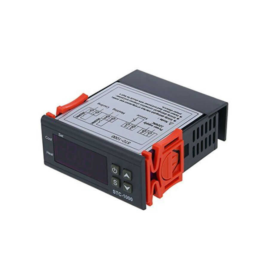 STC 1000 DC12V Çift Kanal Termostat