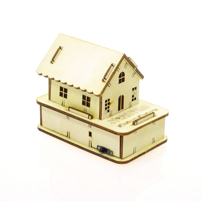 Stemist Box Wooden RGB House - 1