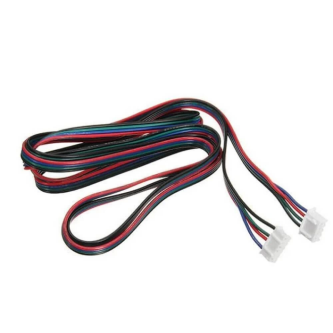 1m Makaronlu Step Motor Kablosu - 6 Pin 4Pin - 1