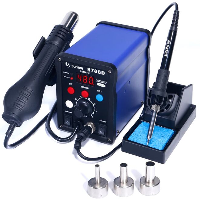 Sunline 8786D Soldering Iron Station - 1