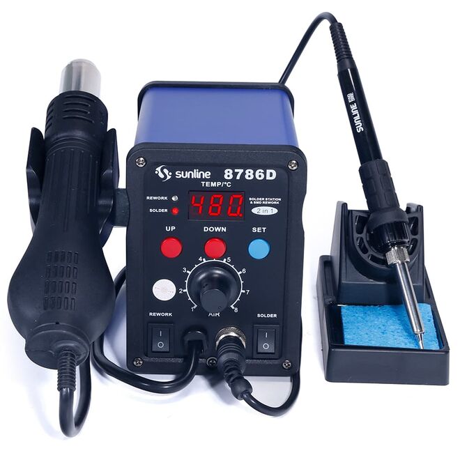 Sunline 8786D Soldering Iron Station - 2
