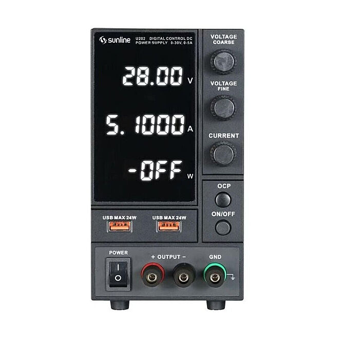 Sunline U202 0-30V 5A Programlanabilir Güç kaynağı - 1