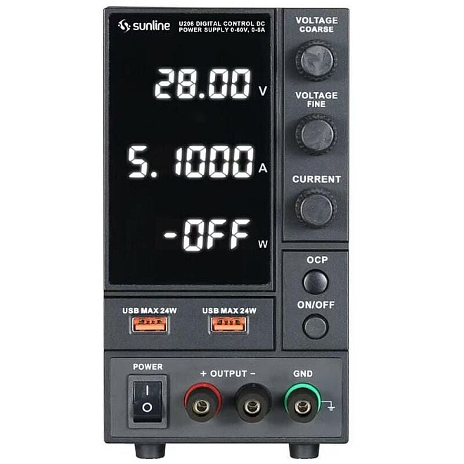 Sunline U206 60V 5A Programlanabilir Güç Kaynağı - 1