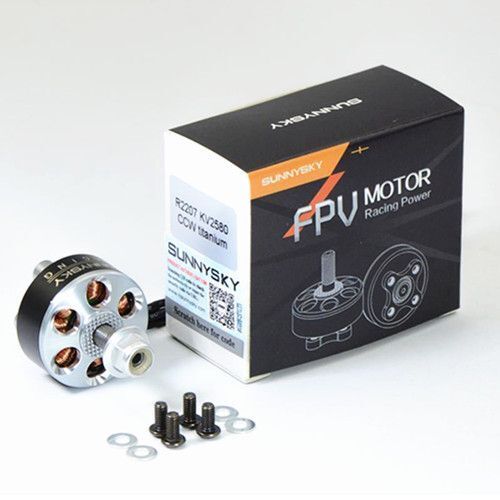 Sunnysky R2207 2207 Fırçasız Motor 2580KV 3-4S CW - (RC Drone FPV Yarış İçin Kullanılabilir) - 3