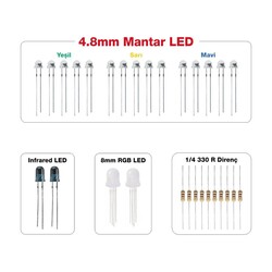 Süper Led Paketi - 118 Parça - 2