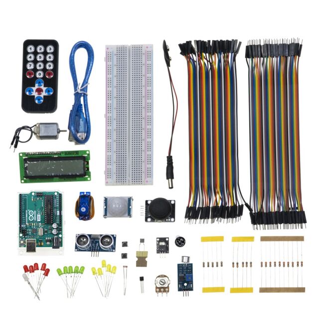 Super Starter Set with Original Arduino Uno Rev3 (Turkish book) - 2