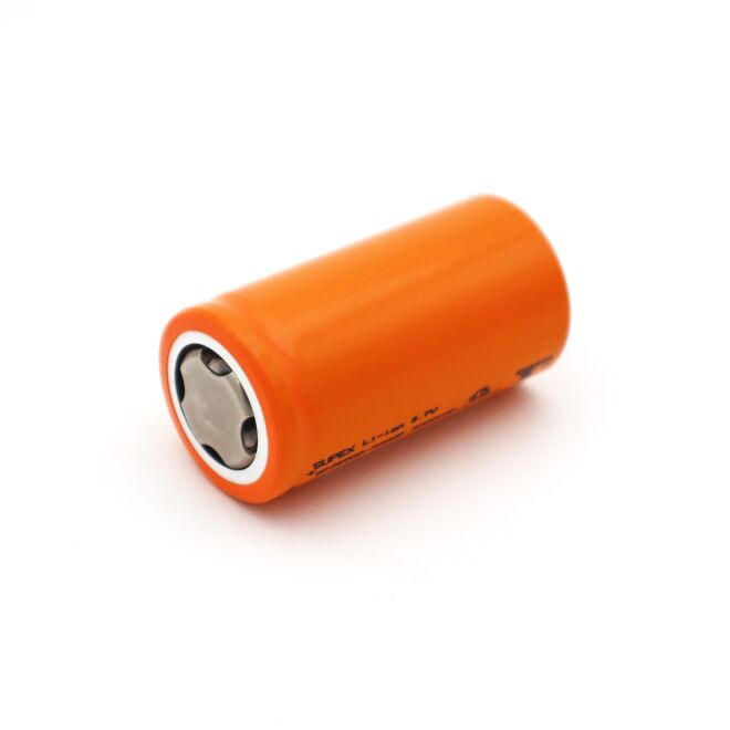 SUPEX 26500 3.7V 3200mAh Li-ion Şarjlı Pil - Kutup Başsız - 2
