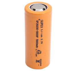 SUPEX 26650 3.7V 5000mAh Li-ion Rechargeable Battery - Flat Top - 2