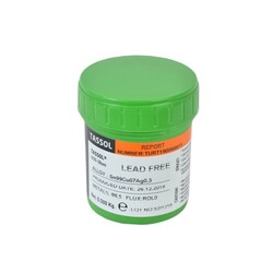 Tassol Lead Free Solder Cream 500gr (Sn99Cu07Ag0,3) - Tassol
