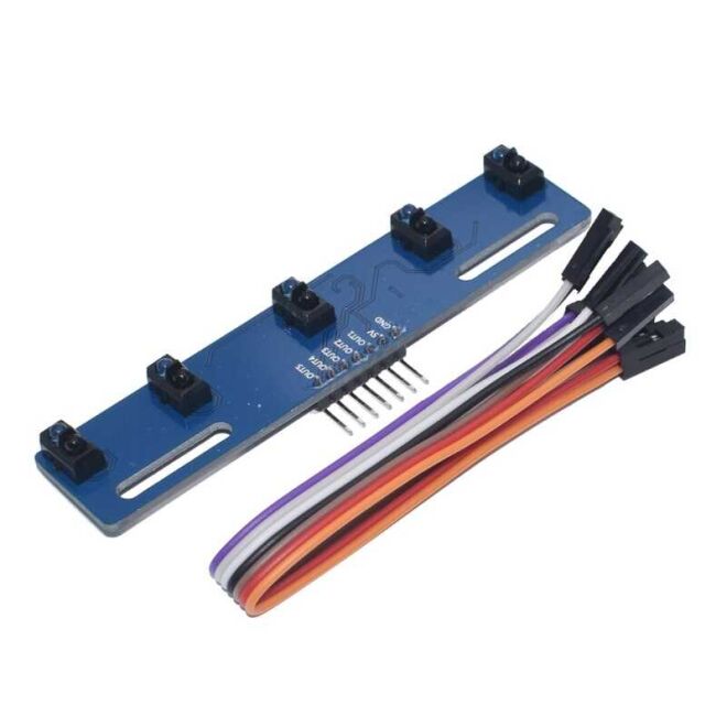 TCRT5000L Line Follower Sensor Module - 5 Sensors - 1