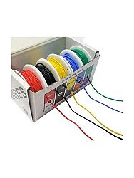Tek Damar Montaj Kablosu Paketi - 24 AWG 5x20 Metre - Robotistan