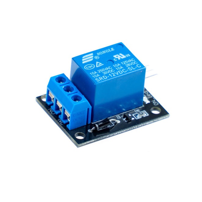 1 Way 12V Transistor Controlled Relay Module - 1