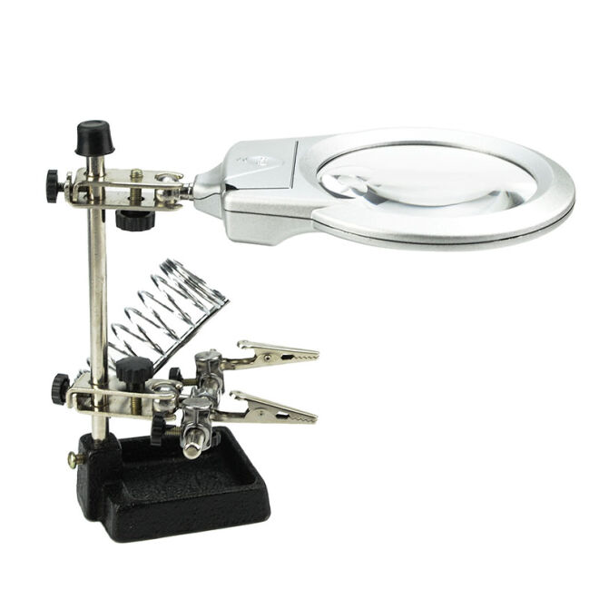 MG16129-A Magnifying Helping Hand Soldering Stand - 6