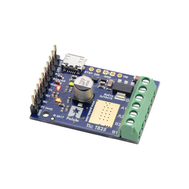 Tic T825 Step Motor Sürücü (PC-Serial-I2C-PWM-Analog) - 1