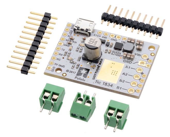 Tic T834 Step Motor Sürücü (PC-Serial-I2C-PWM-Analog) - 2