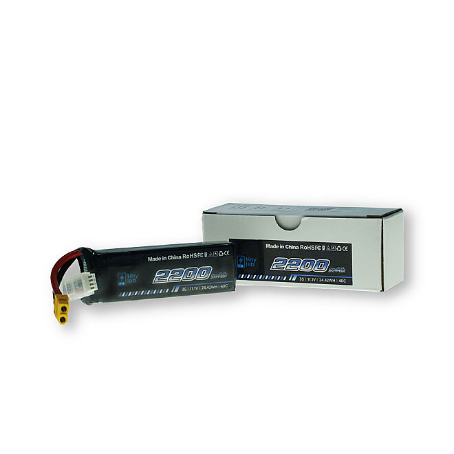 Tinylab 11.1V 3S Lipo Batarya 2200mAh 40C - 1
