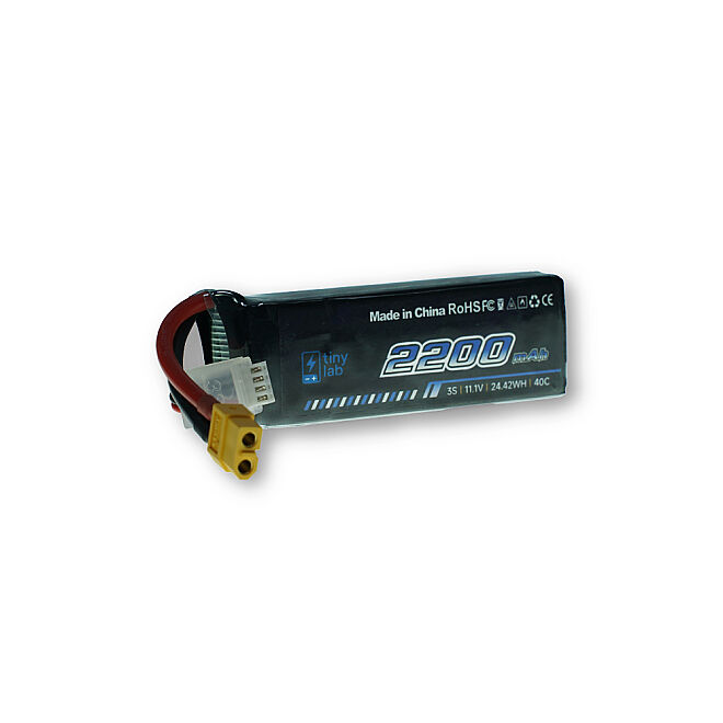 Tinylab 11.1V 3S Lipo Batarya 2200mAh 40C - 3