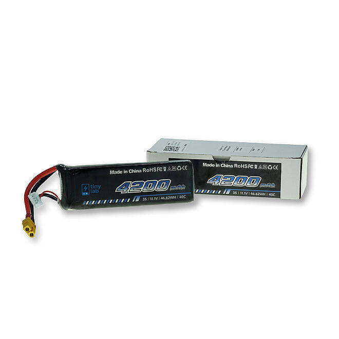 Tinylab 11.1V 3S Lipo Batarya 4200mAh 40C - 1