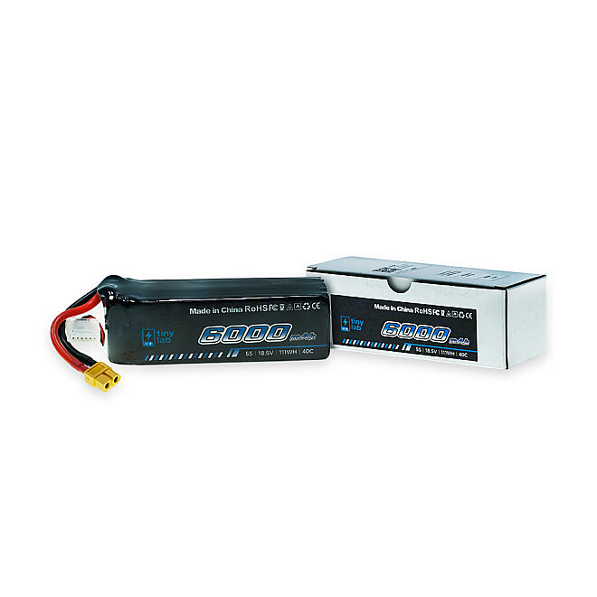 Tinylab 18.5V 5S Lipo Batarya 6000mAh 40C - 1