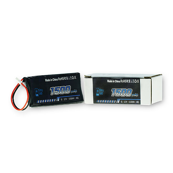 Tinylab 3.7V 1S Lipo Batarya 1500mAh 45C - 1