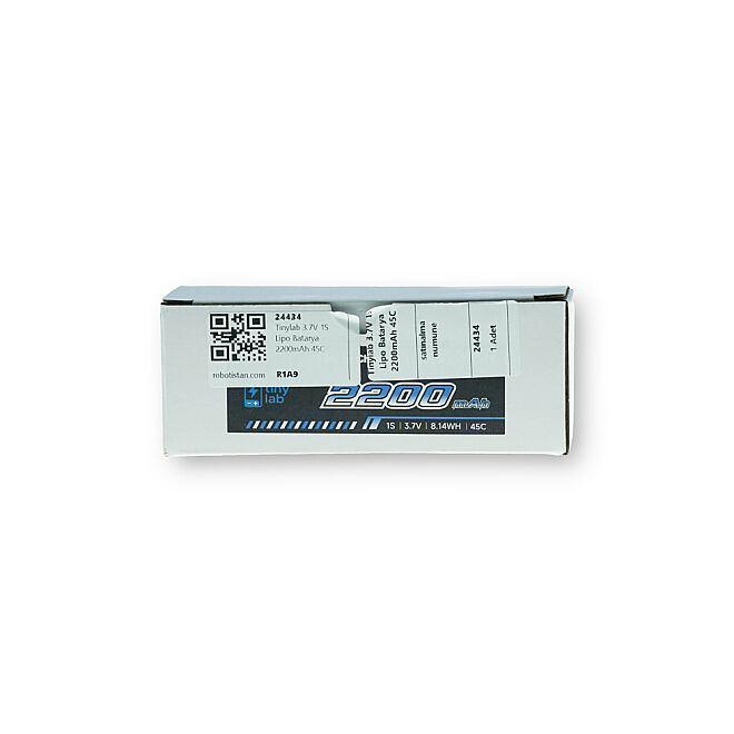 Tinylab 3.7V 1S Lipo Batarya 2200mAh 45C - 5