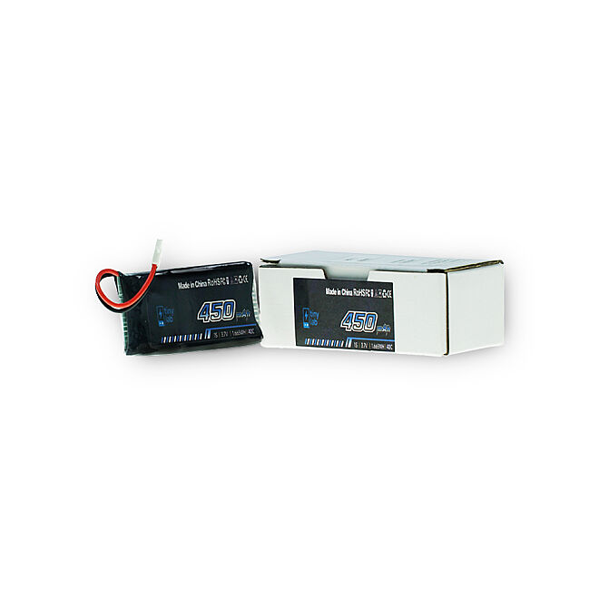 Tinylab 3.7V 1S Lipo Batarya 450mAh 40C - 1