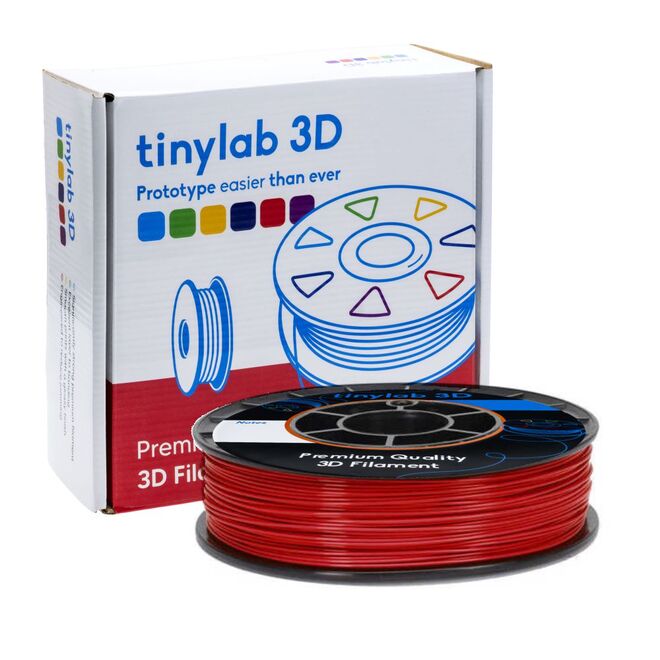 tinylab 3D 1.75 mm ABS Filament - Red - 1