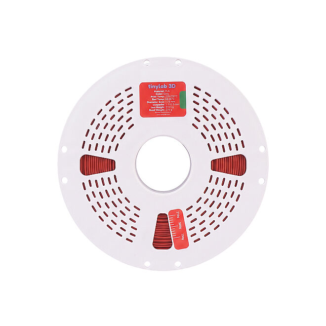 Tinylab 3D 1.75 mm Burgundy PLA Filament - Combo compatible spool - 5