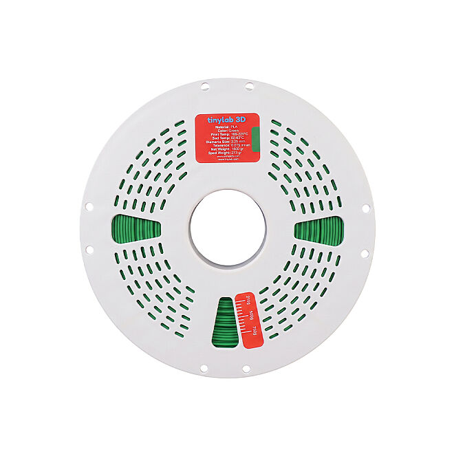 tinylab 3D 1.75 mm Dark Green PLA Filament - Combo compatible spool - 5