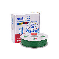 tinylab 3D 1.75 mm Dark Green PLA Filament - Combo compatible spool - 2