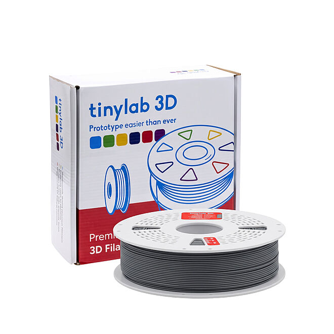 tinylab 3D 1.75 mm Gray PLA Filament (Combo compatible spool) - 2