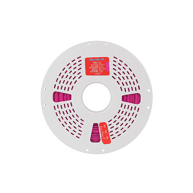 tinylab 3D 1.75 mm Magenta PLA Filament - Combo compatible spool - 5